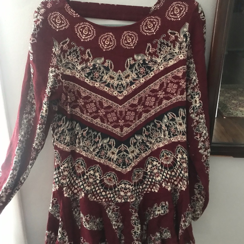 Free People long sleeve dress